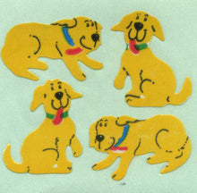 Load image into Gallery viewer, Wholesale - Pack of 12 Paper Stickers - Happy The Dog