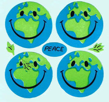 Load image into Gallery viewer, Wholesale - Pack of 12 Paper Stickers - Happy World