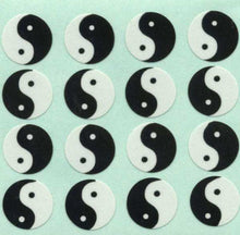 Load image into Gallery viewer, Wholesale - Pack of 12 Paper Stickers - Yin Yang