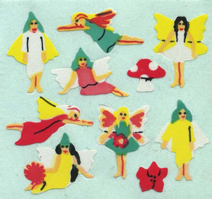 Wholesale - Pack of 12 Paper Stickers - Fairies