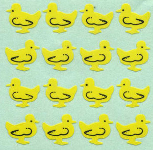 Wholesale - Pack of 12 Paper Stickers - Ducklings