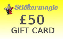Load image into Gallery viewer, Stickermagic Gift Card