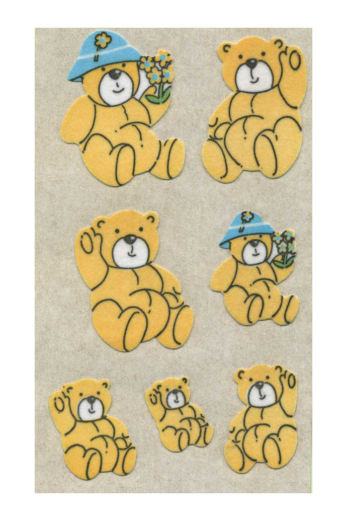 Wholesale - Maxi Furrie Stickers - Teddy Bears