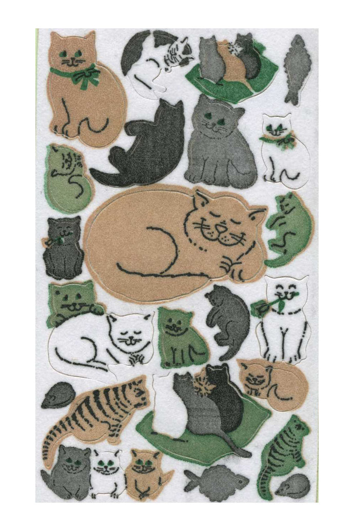 Wholesale - Maxi Furrie Stickers - Cats & Kittens