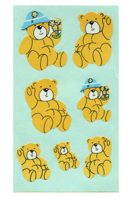 Wholesale - Maxi Paper Stickers - Teddy Bears