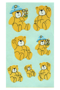 Wholesale - Maxi Paper Stickers - Teddy Bears