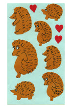 Load image into Gallery viewer, Wholesale - Maxi Paper Stickers - Hedgehogs