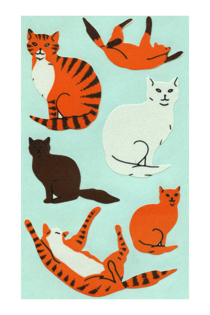 Wholesale - Maxi Paper Stickers - Cats