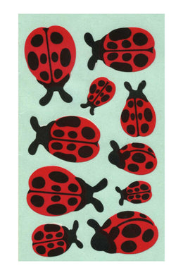 Wholesale - Maxi Paper Stickers - Ladybirds