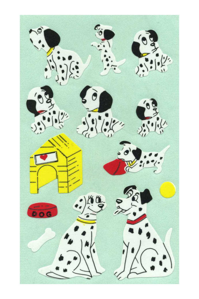 Wholesale - Maxi Paper Stickers - Dalmatians