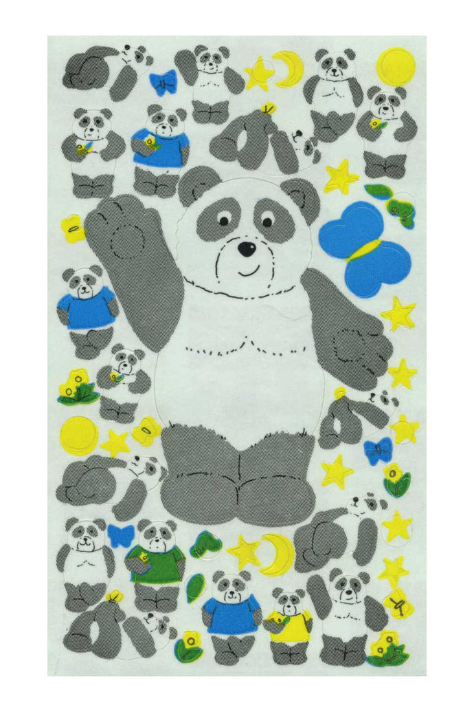 Wholesale - Maxi Paper Stickers - Panda