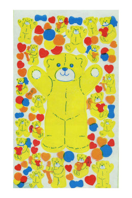 Wholesale - Maxi Paper Stickers - Teddies and Hearts