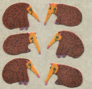 Wholesale - Pack of 12 Furrie Stickers - Anteater