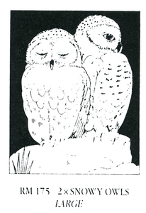 Wholesale - Rubber Stampers – Owls