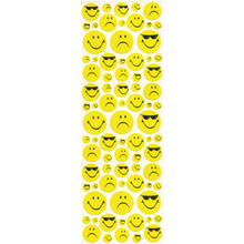 Load image into Gallery viewer, Wholesale - Roll of Maxi Stickers - Smiley Faces and Aliens