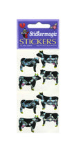 Load image into Gallery viewer, Wholesale - Pack of 12 Prismatic Stickers - Cows