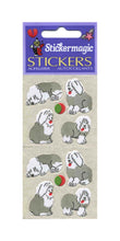 Load image into Gallery viewer, Wholesale - Pack of 12 Furrie Stickers - Sheepdog Puppies