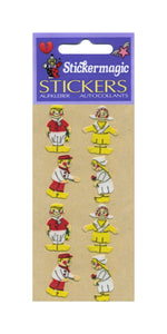 Wholesale - Pack of 12 Furrie Stickers - Dutch Boy & Girl