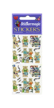 Load image into Gallery viewer, Wholesale - Pack of 12 Prismatic Stickers - Micro Teddy Kitchen