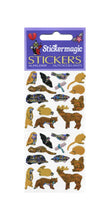 Load image into Gallery viewer, Wholesale - Pack of 12 Prismatic Stickers - Micro Forest Friends