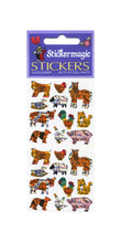 Load image into Gallery viewer, Wholesale - Pack of 12 Prismatic Stickers - Micro Farmyard Friends