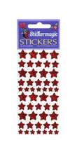 Load image into Gallery viewer, Wholesale - Pack of 12 Prismatic Stickers - Red Star