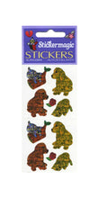 Load image into Gallery viewer, Wholesale - Pack of 12 Prismatic Stickers - Puppies &amp; Kittens