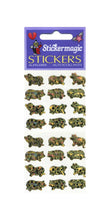 Load image into Gallery viewer, Wholesale - Pack of 12 Prismatic Stickers - Micro Pigs