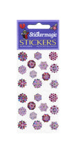 Load image into Gallery viewer, Wholesale - Pack of 12 Prismatic Stickers - Snowflakes