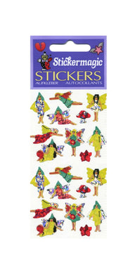 Wholesale - Pack of 12 Prismatic Stickers - Fairies