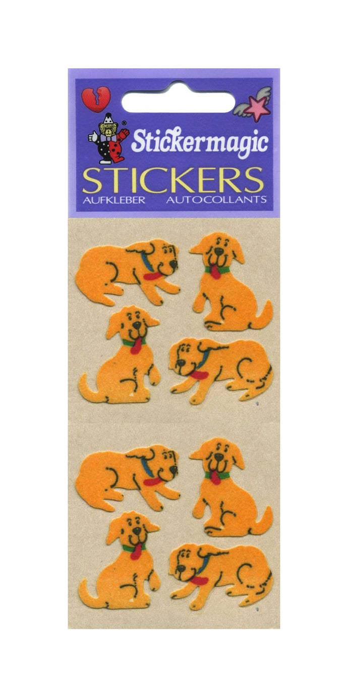 Wholesale - Pack of 12 Furrie Stickers - Happy Dogs