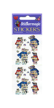 Load image into Gallery viewer, Wholesale - Pack of 12 Prismatic Stickers - Polar Bears