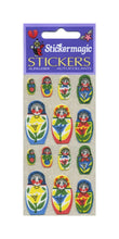 Load image into Gallery viewer, Wholesale - Pack of 12 Furrie Stickers - Russian Dolls