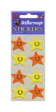 Load image into Gallery viewer, Wholesale - Pack of 12 Furrie Stickers - Smiley Stars