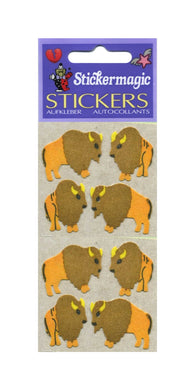 Wholesale - Pack of 12 Furrie Stickers - Buffaloes