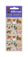 Load image into Gallery viewer, Wholesale - Pack of 12 Furrie Stickers - Micro Farmyard Friends