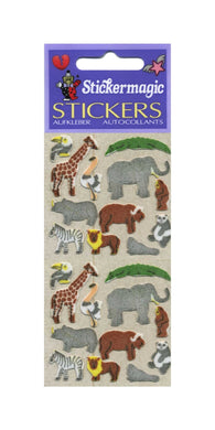 Wholesale - Pack of 12 Furrie Stickers - Micro Wildlife