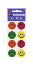 Load image into Gallery viewer, Wholesale - Pack of 12 Silkie Stickers - Smiley Faces