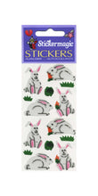 Load image into Gallery viewer, Wholesale - Pack of 12 Silkie Stickers - Bunny &amp; Carrot