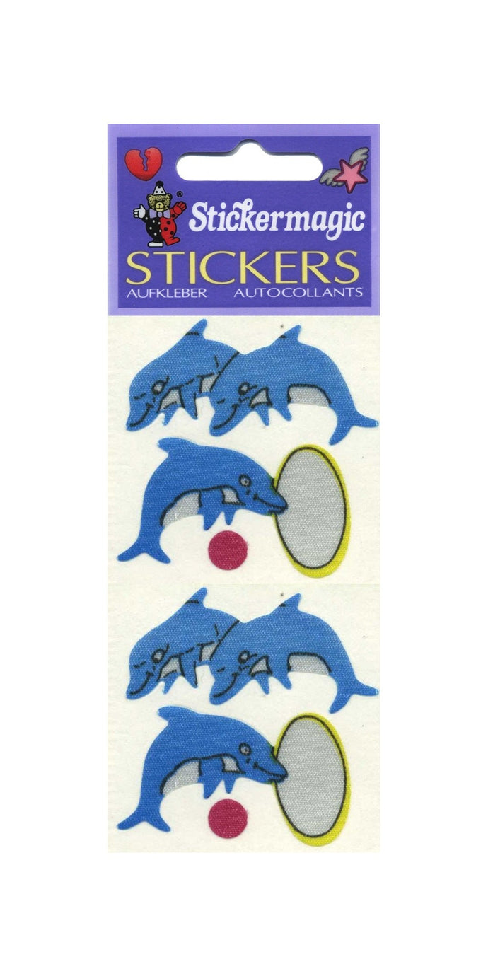 Wholesale - Pack of 12 Silkie Stickers - Dolphins