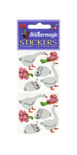 Load image into Gallery viewer, Wholesale - Pack of 12 Silkie Stickers - Easter Geese and Bunnies