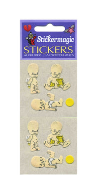 Wholesale - Pack of 12 Furrie Stickers - Sad Babies