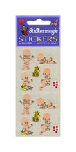 Load image into Gallery viewer, Wholesale - Pack of 12 Furrie Stickers - Happy Babies