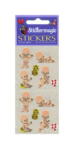 Wholesale - Pack of 12 Furrie Stickers - Happy Babies