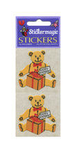 Load image into Gallery viewer, Wholesale - Pack of 12 Furrie Stickers - Birthday Bear