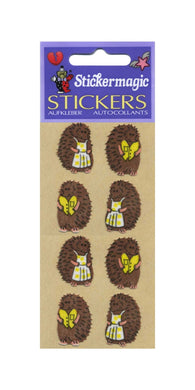 Wholesale - Pack of 12 Furrie Stickers - Mr & Mrs Hedgehog