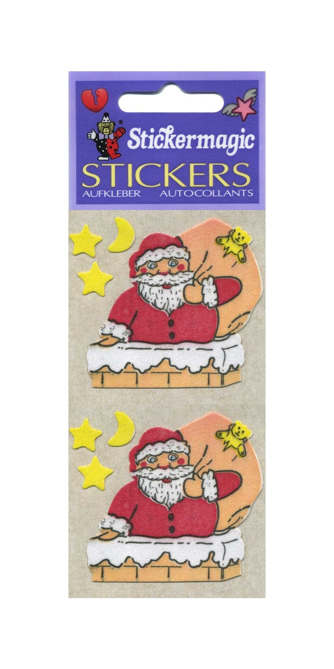 Wholesale - Pack of 12 Furrie Stickers - Santa