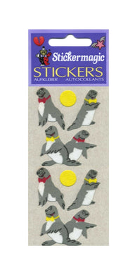 Wholesale - Pack of 12 Furrie Stickers - Sea Lions