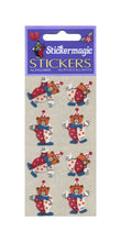 Load image into Gallery viewer, Wholesale - Pack of 12 Furrie Stickers - Teddy Clowns