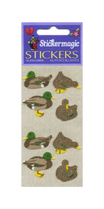 Wholesale - Pack of 12 Furrie Stickers - Mallard Ducks